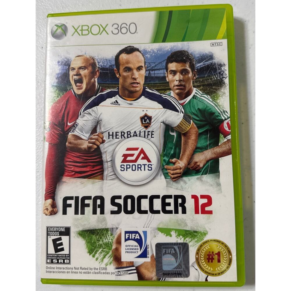 FIFA Soccer 12 Xbox 360 Complete‎ CIB EA Sports